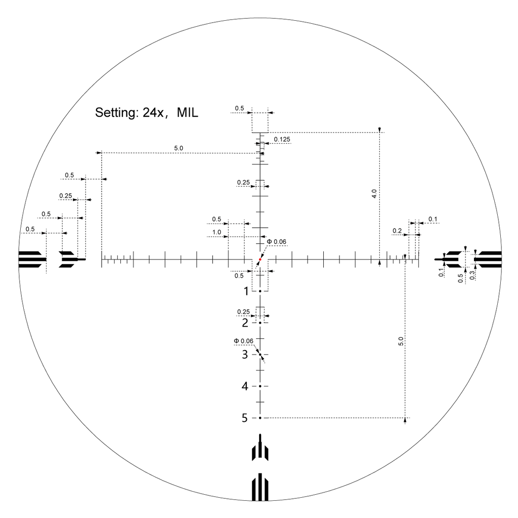 Orion Pro Max 6-24x50 HD SFP Scope