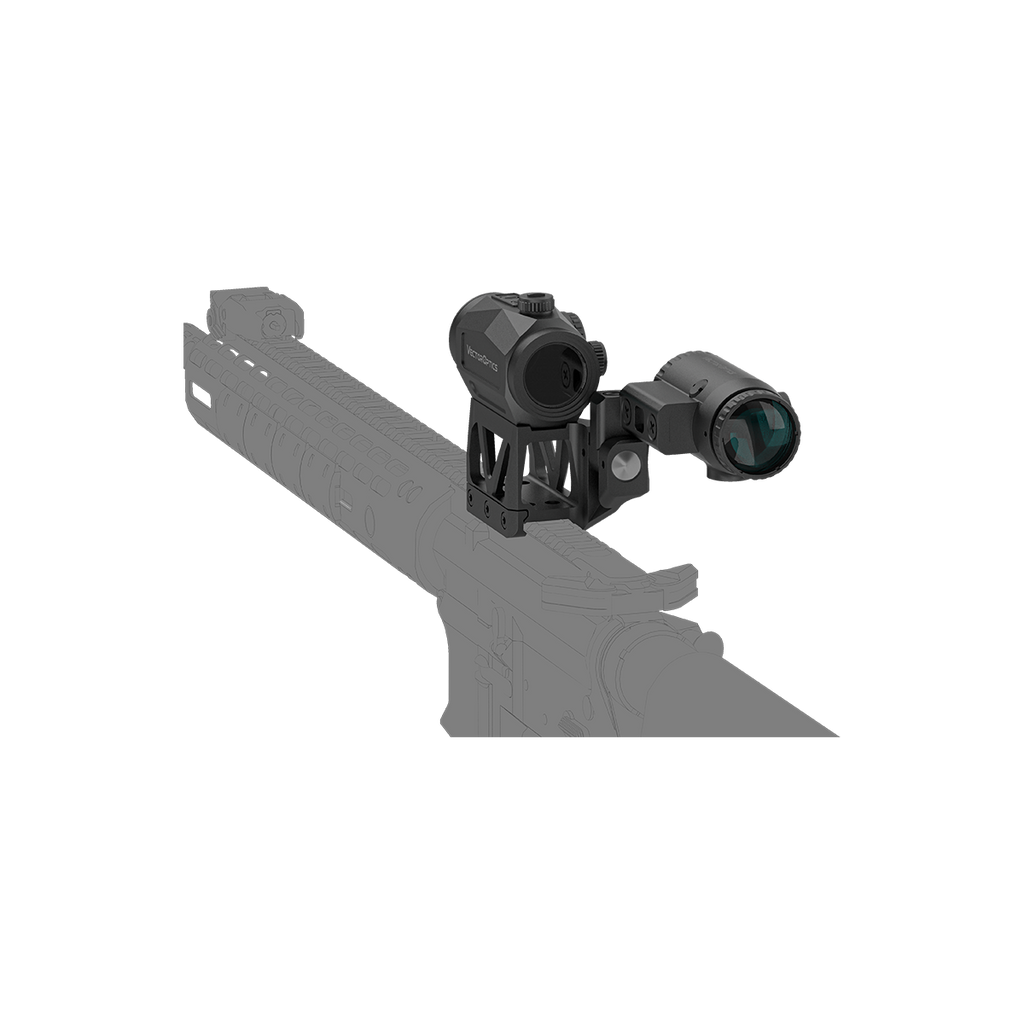 Scrapper 1x29 MRT Red Dot & Paragon 3x Magnifier Kit with Integrated One-Piece Picatinny Mount