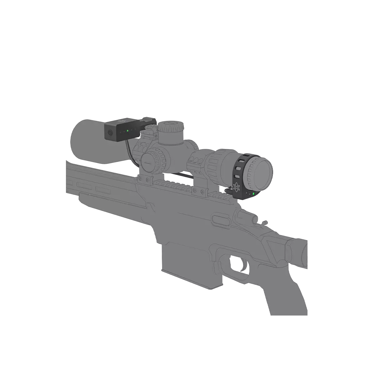 Electronic Scope Level with Dual-Indicator ACD System