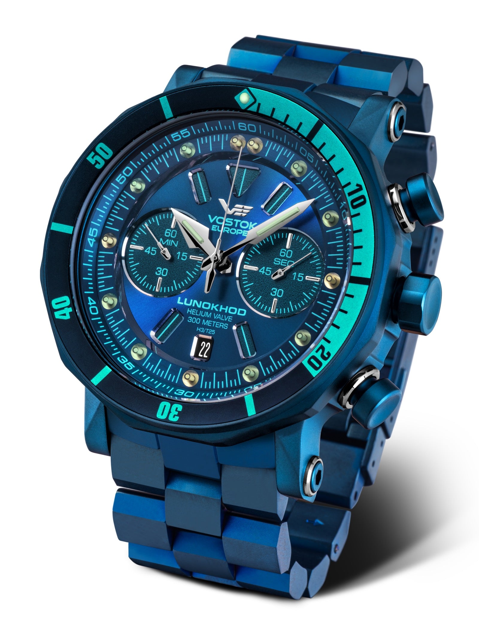 Vostok Europe LUNOKHOD 6S21-620E278 Analog Watch