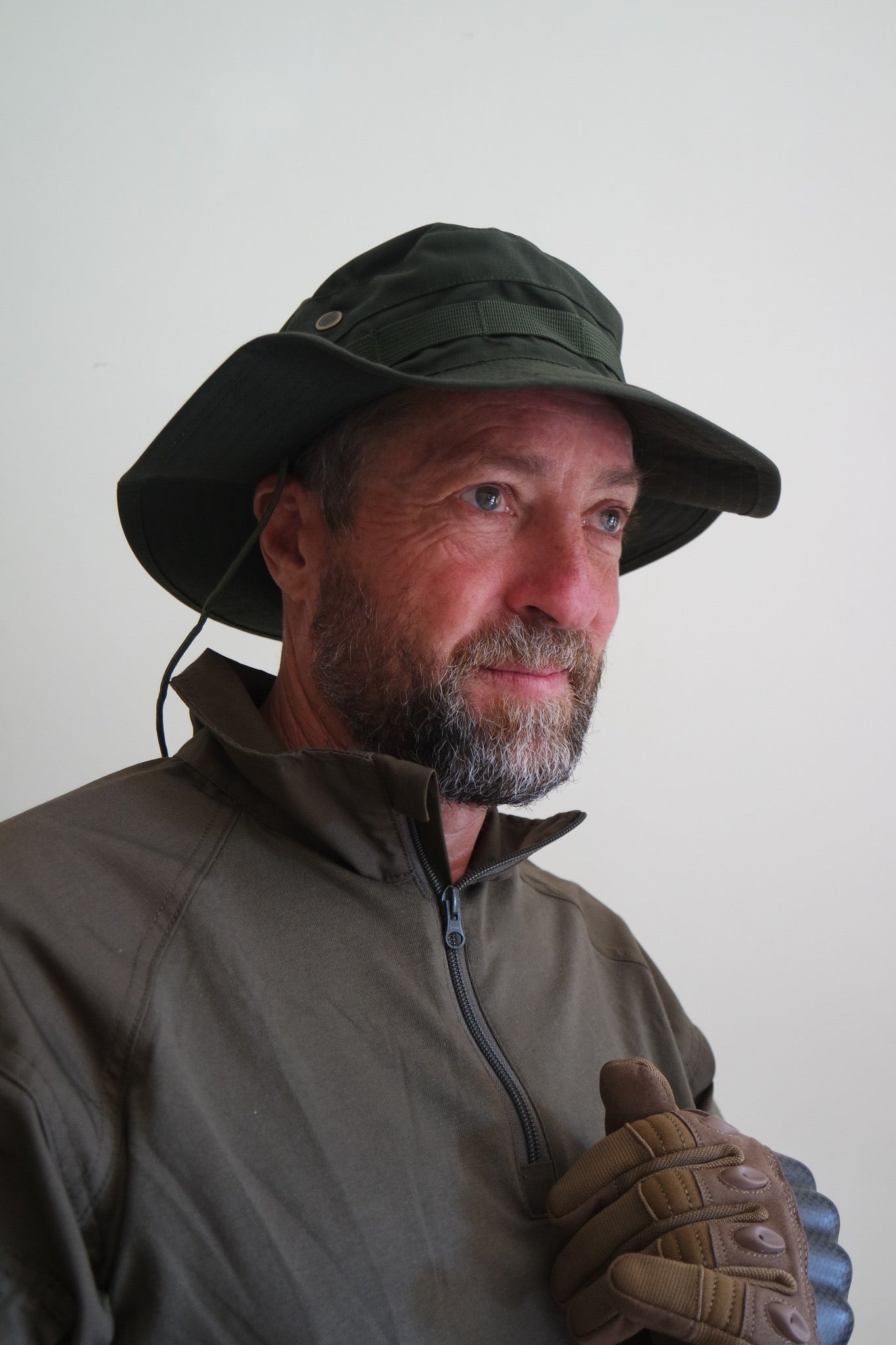 MTG Broad-Brim Boonie Hat - Ranger Green