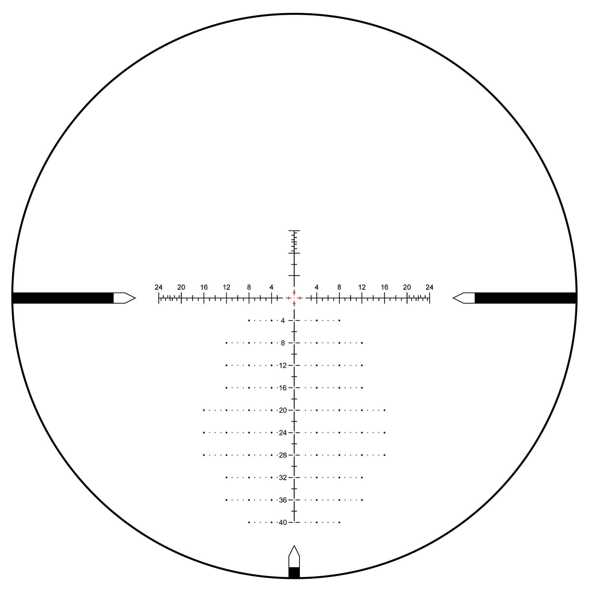 Vector Optics Tauron 6-24x50 HD MOA FFP Rifle Scope PRS Model: SCFF-82