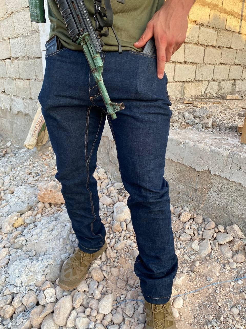 Flex Jeans with Concealed Magazine Pouches from MTG