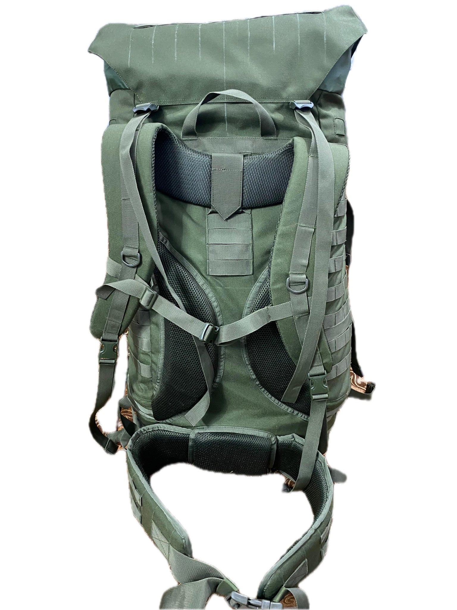 65 LITRE BACKPACK WITH ALUMINUM BACK-BRACE