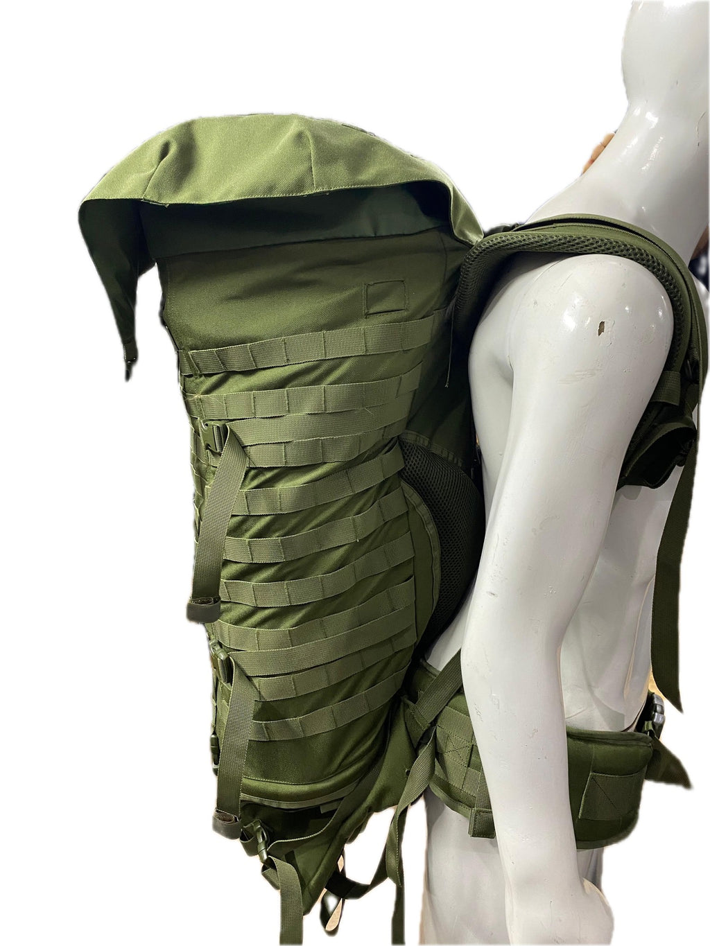 65 LITRE BACKPACK WITH ALUMINUM BACK-BRACE