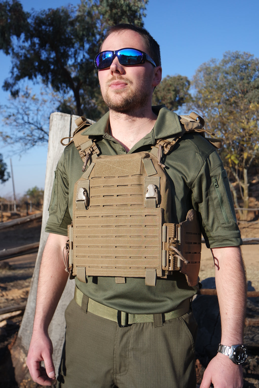 Z86 Plate carrier -Coyote/Black/Ranger green