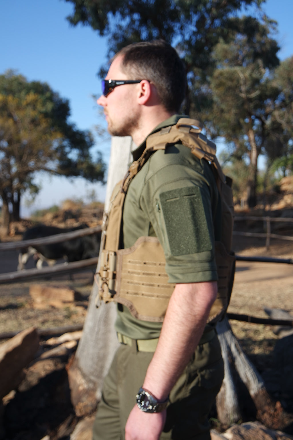 Z86 Plate carrier -Coyote/Black/Ranger green