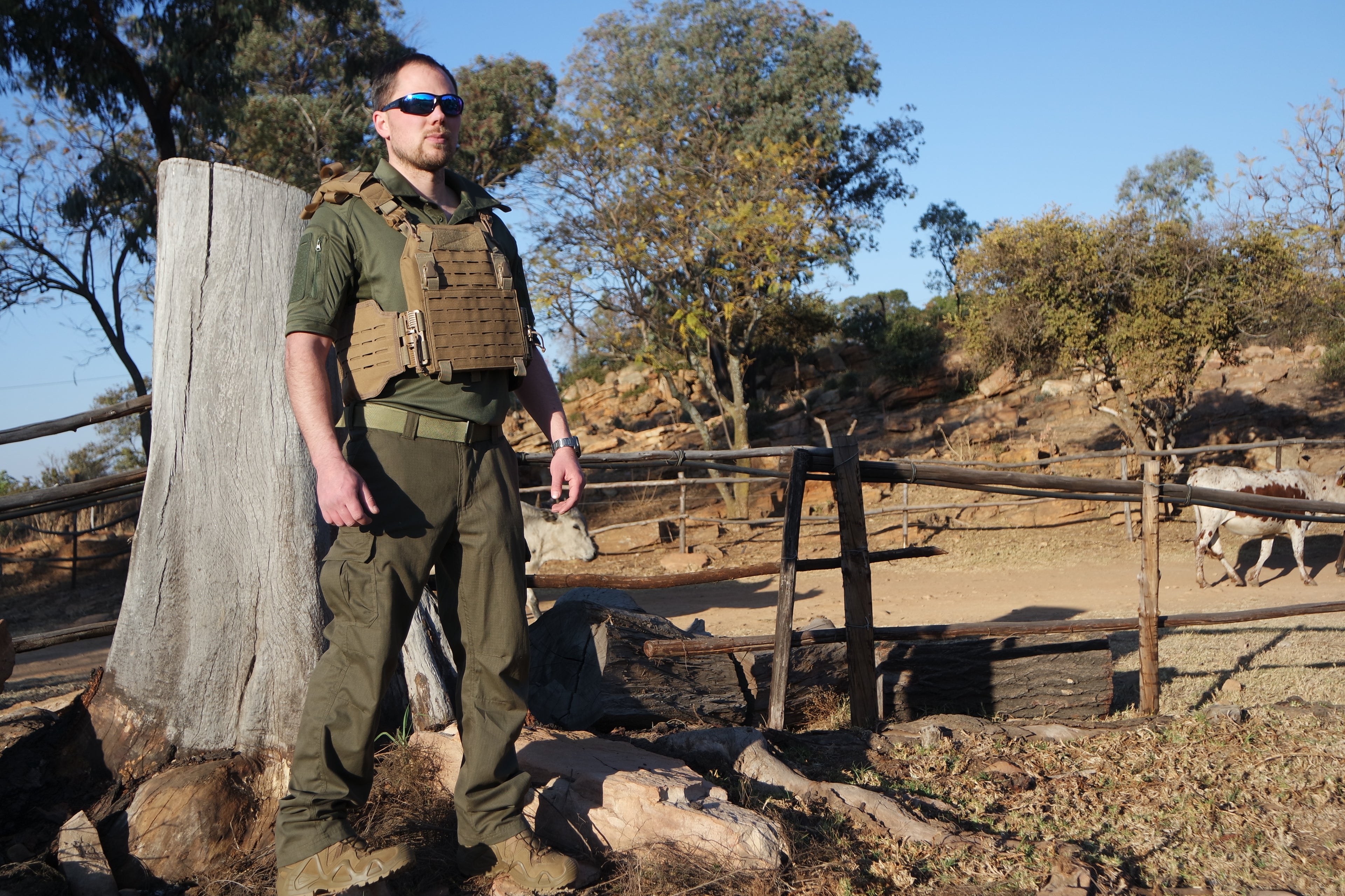Z86 Plate carrier -Coyote/Black/Ranger green