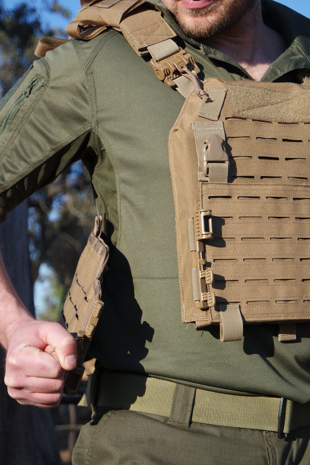 Z86 Plate carrier -Coyote/Black/Ranger green