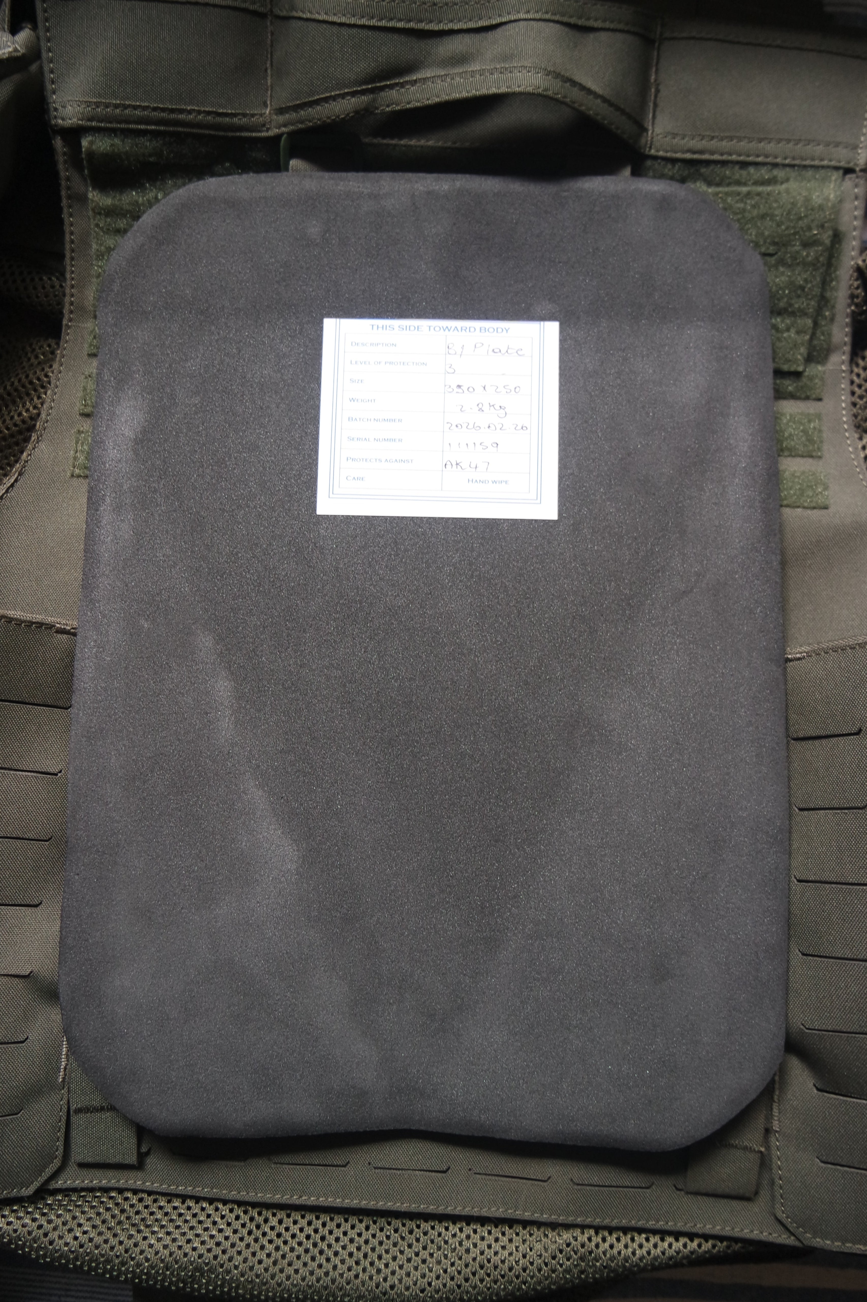 X Large Steel Plates SET OF Level 3 STAND ALONE 25 x 35 from M.T.G.