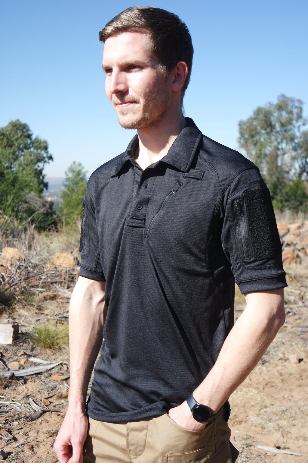 MTG Short-Sleeve Range Shirt - Black
