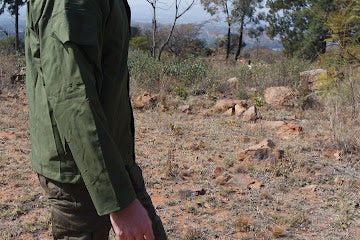 MTG Light-Weight  Heavy-Duty Smock with Hoodie - Ranger Green