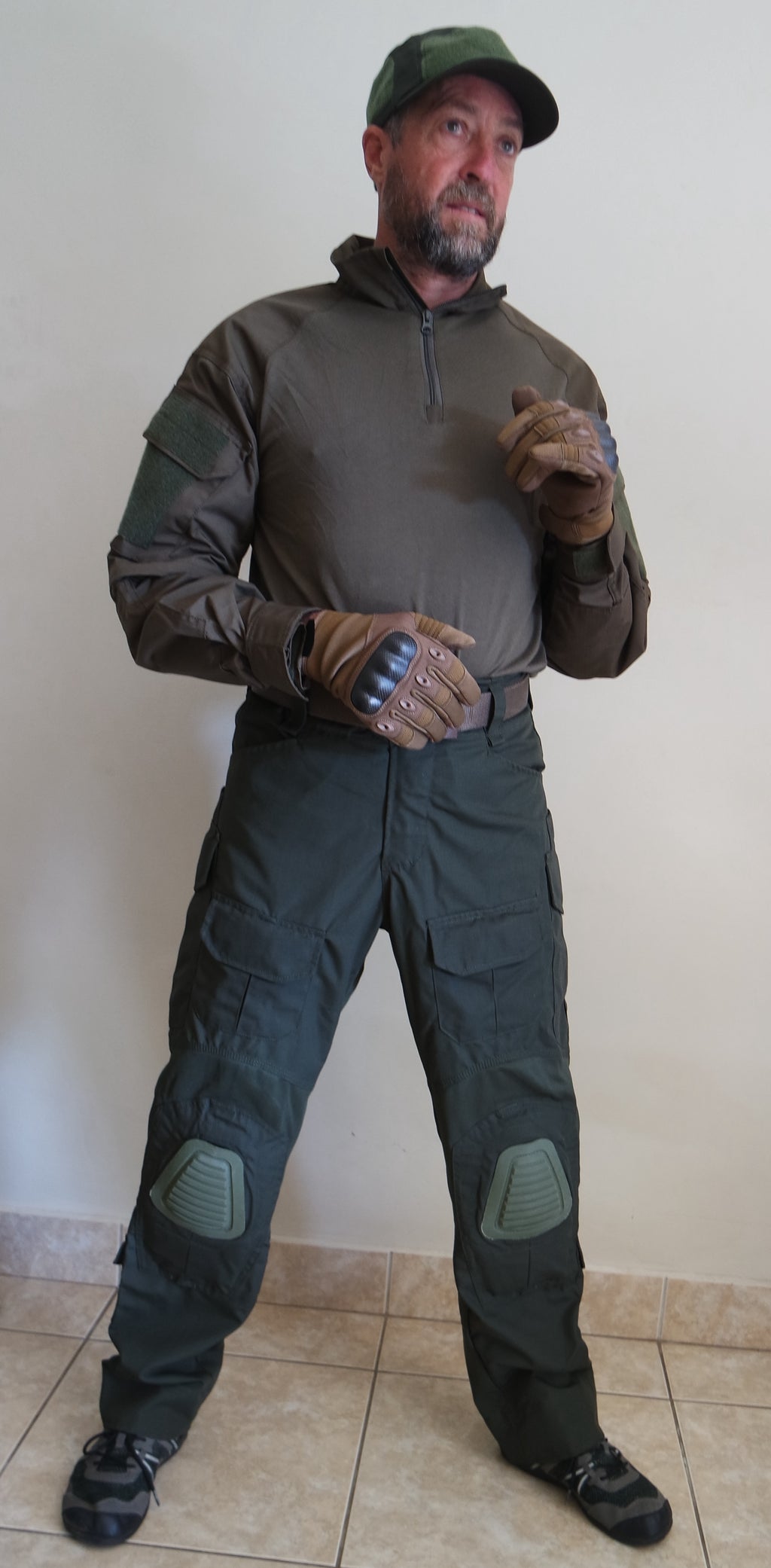 MTG WWZ Pants with removable Knee-guards - Ranger Green