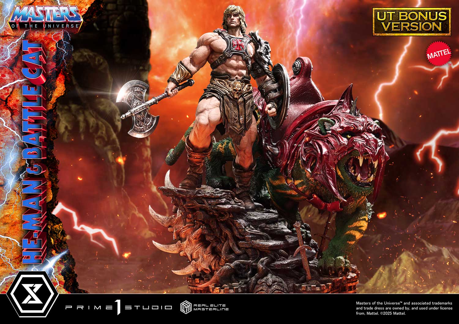 Masters of the Universe He-Man & Battle Cat favorite  Ultimate Bonus Version