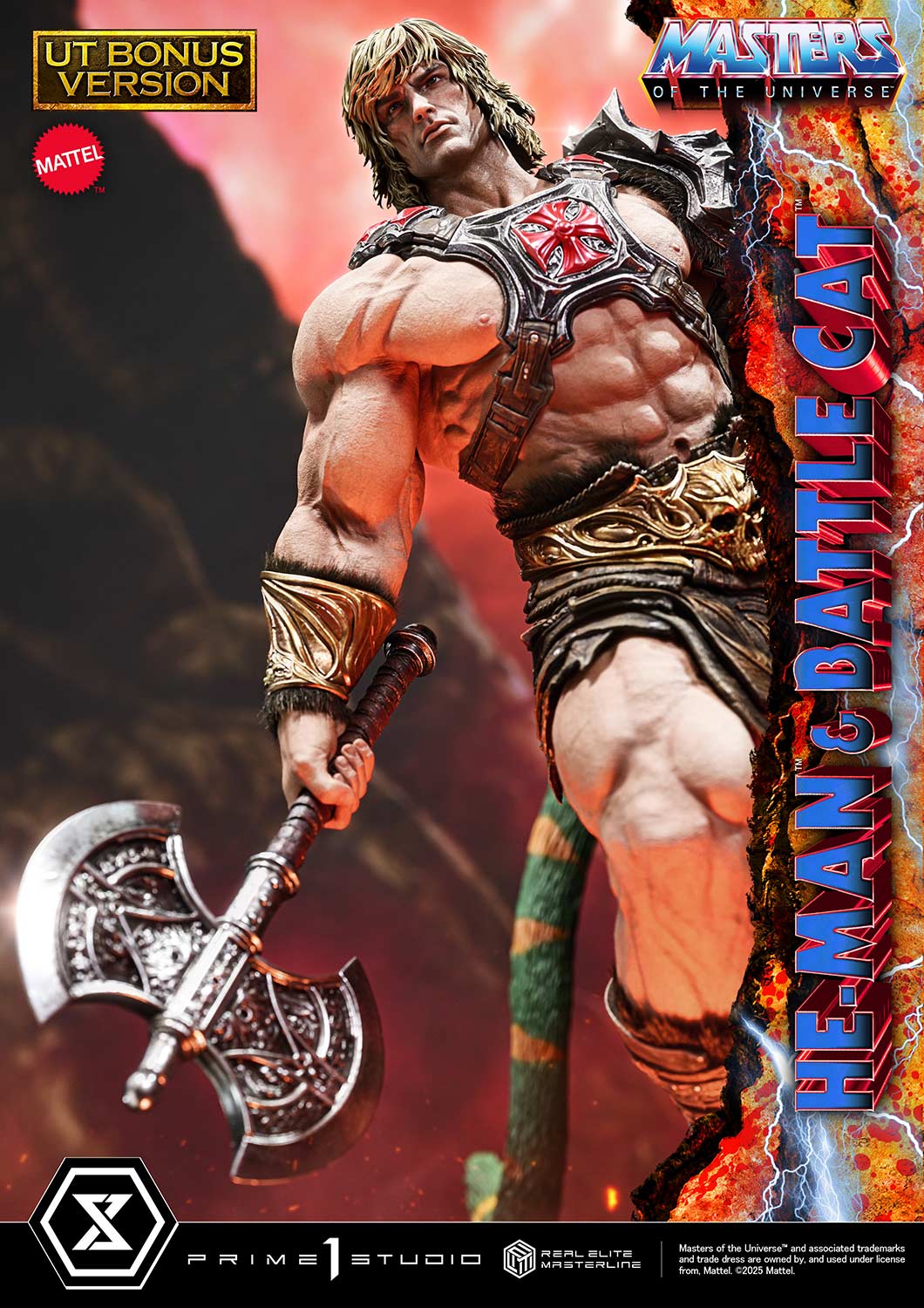 Masters of the Universe He-Man & Battle Cat favorite  Ultimate Bonus Version