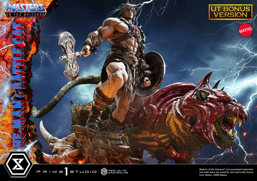 Masters of the Universe He-Man & Battle Cat favorite  Ultimate Bonus Version
