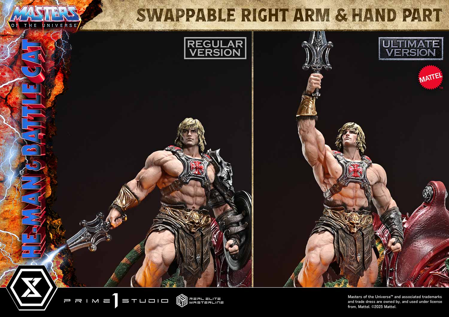 Masters of the Universe He-Man & Battle Cat favorite  Ultimate Bonus Version