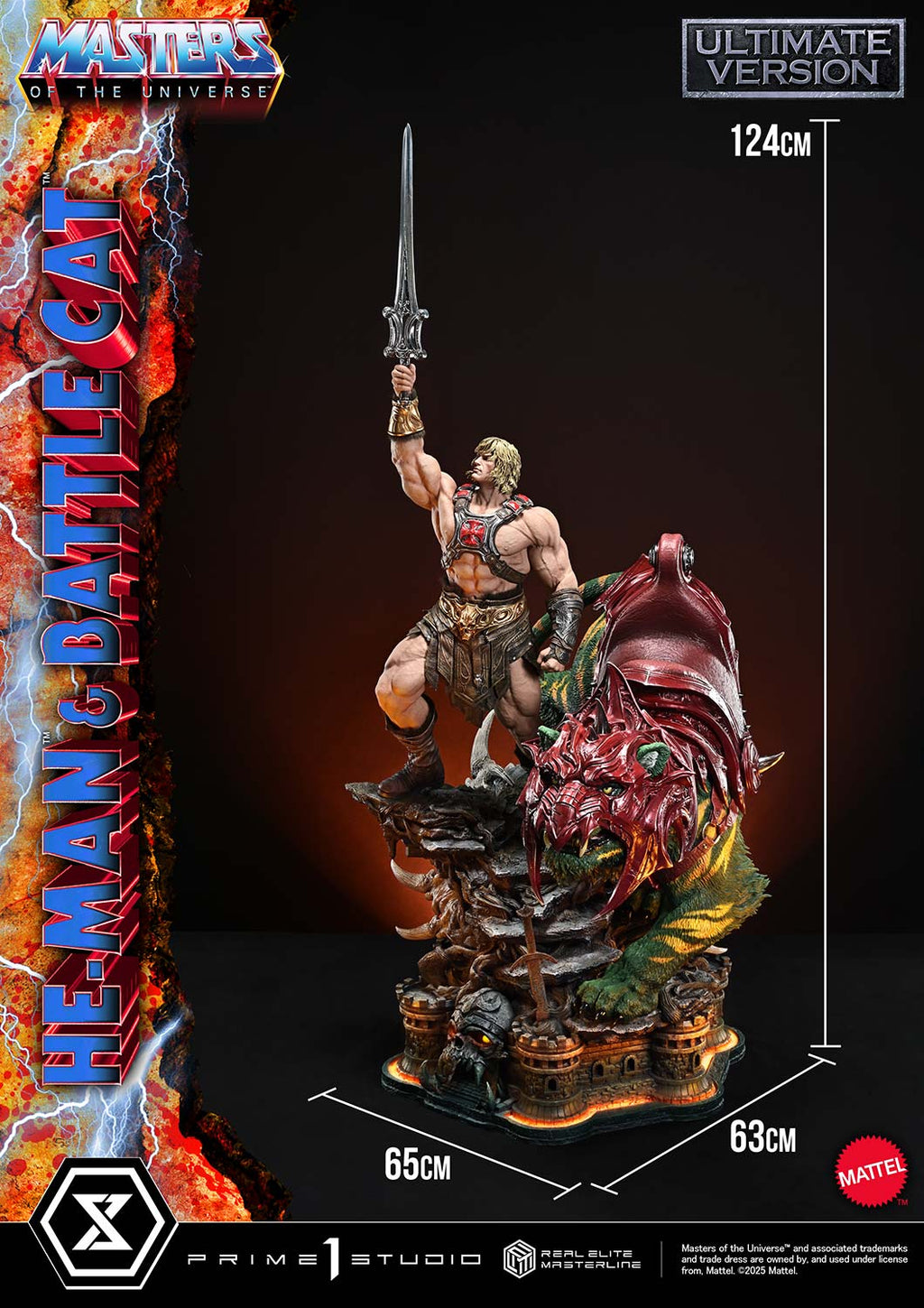 Masters of the Universe He-Man & Battle Cat favorite  Ultimate Bonus Version