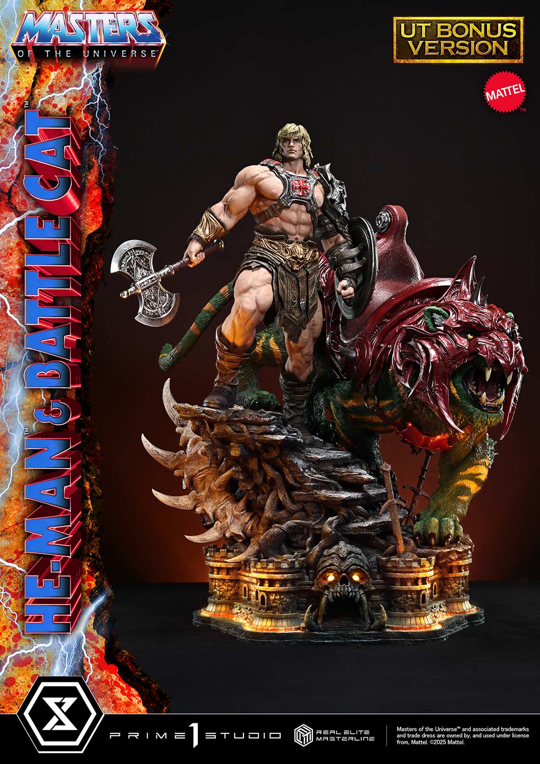 Masters of the Universe He-Man & Battle Cat favorite  Ultimate Bonus Version