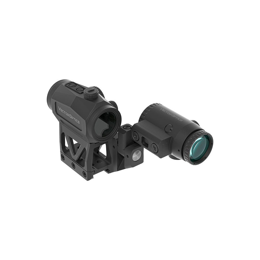 Scrapper 1x29 MRT Red Dot & Paragon 3x Magnifier Kit with Integrated One-Piece Picatinny Mount