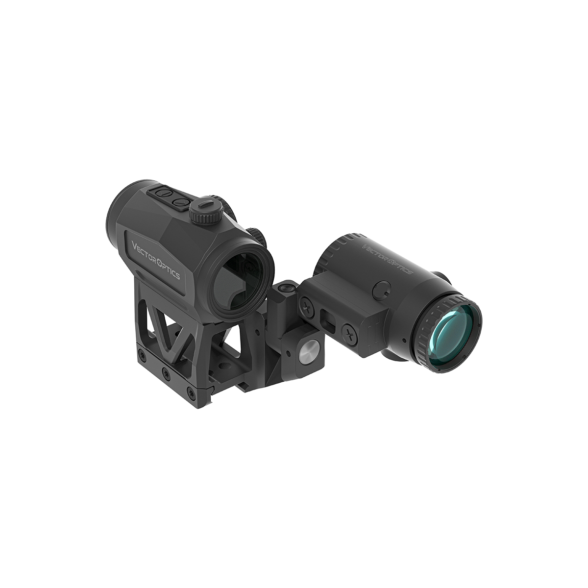 Scrapper 1x29 MRT Red Dot & Paragon 3x Magnifier Kit with Integrated One-Piece Picatinny Mount