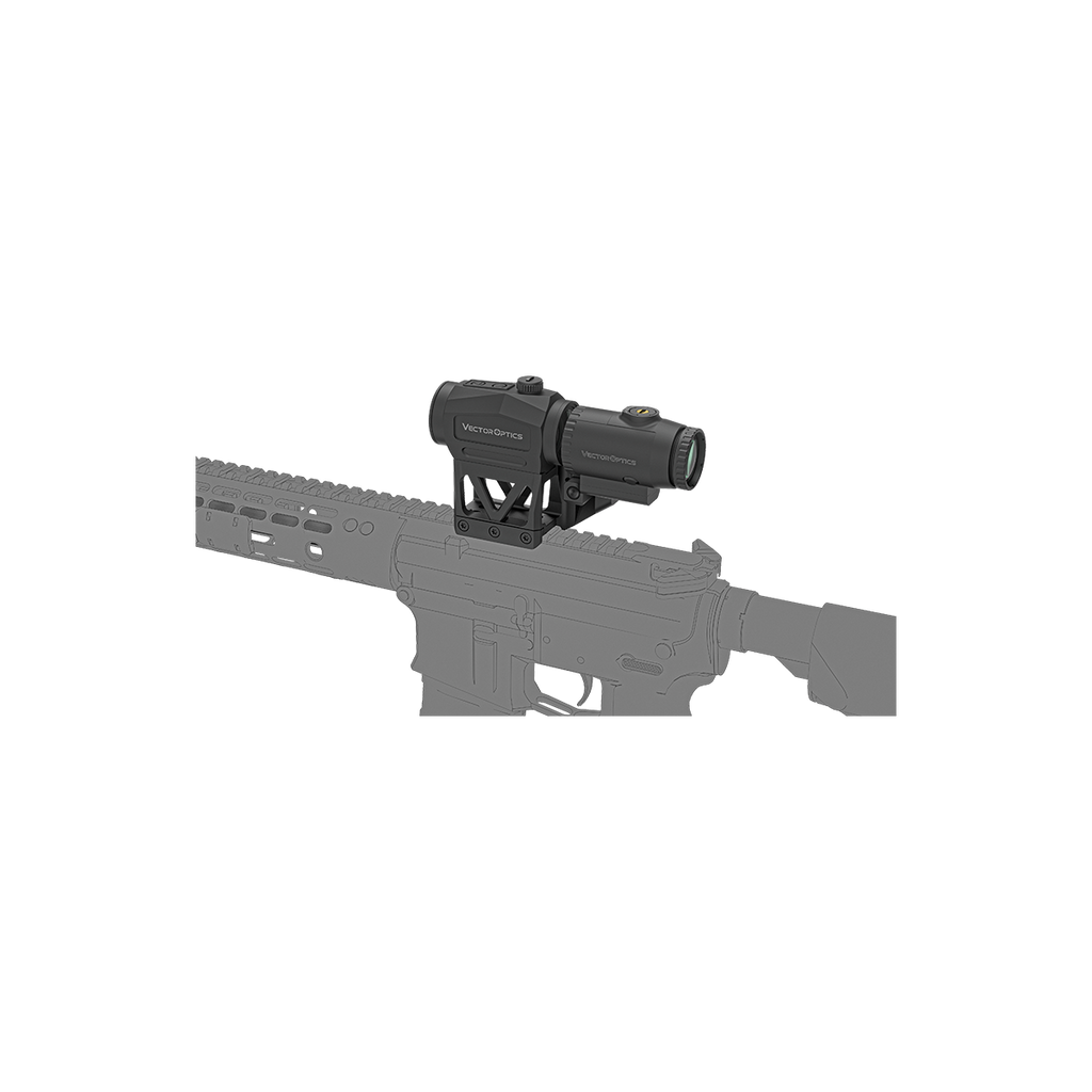 Scrapper 1x29 MRT Red Dot & Paragon 3x Magnifier Kit with Integrated One-Piece Picatinny Mount