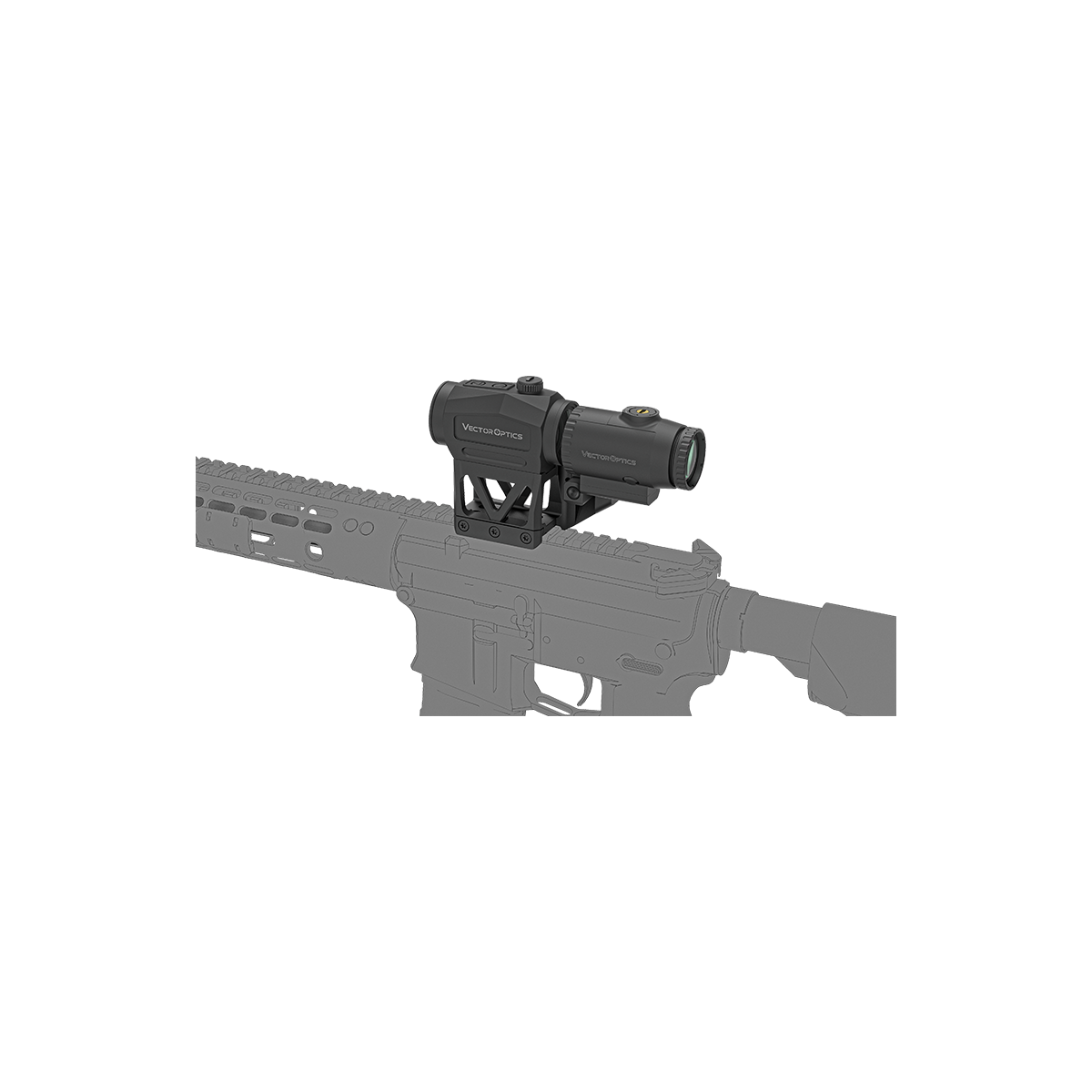 Scrapper 1x29 MRT Red Dot & Paragon 3x Magnifier Kit with Integrated One-Piece Picatinny Mount