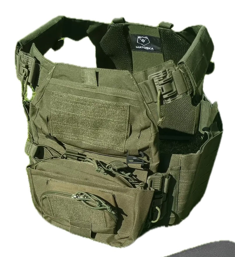 End of Days plate Carrier from M.T.G. - Ranger Green