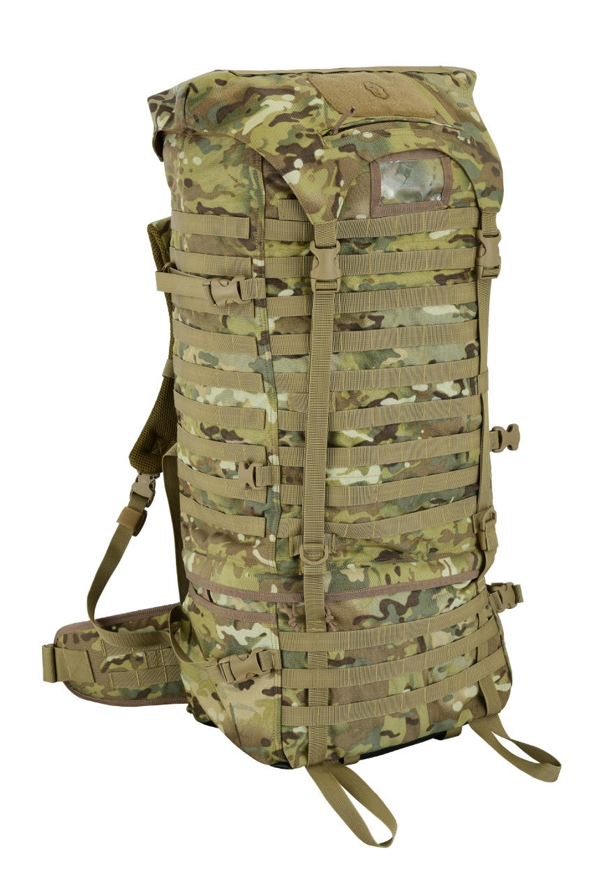 65 LITRE BACKPACK WITH ALUMINUM BACK-BRACE