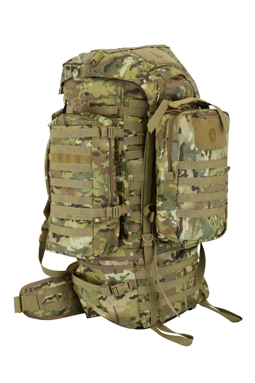 65 LITRE BACKPACK WITH ALUMINUM BACK-BRACE